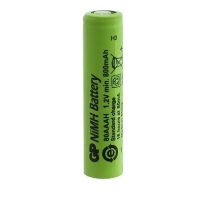 GP 80AAAH 800mAh AAA NiMH Battery
